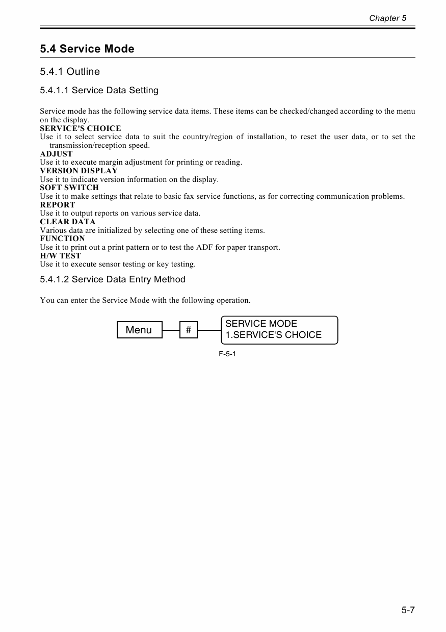 Canon imageCLASS MF-3240 Service and Parts Manual-5